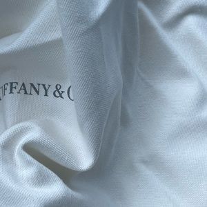 Tiffany & Co. Large drawstring bag/ Firm price
